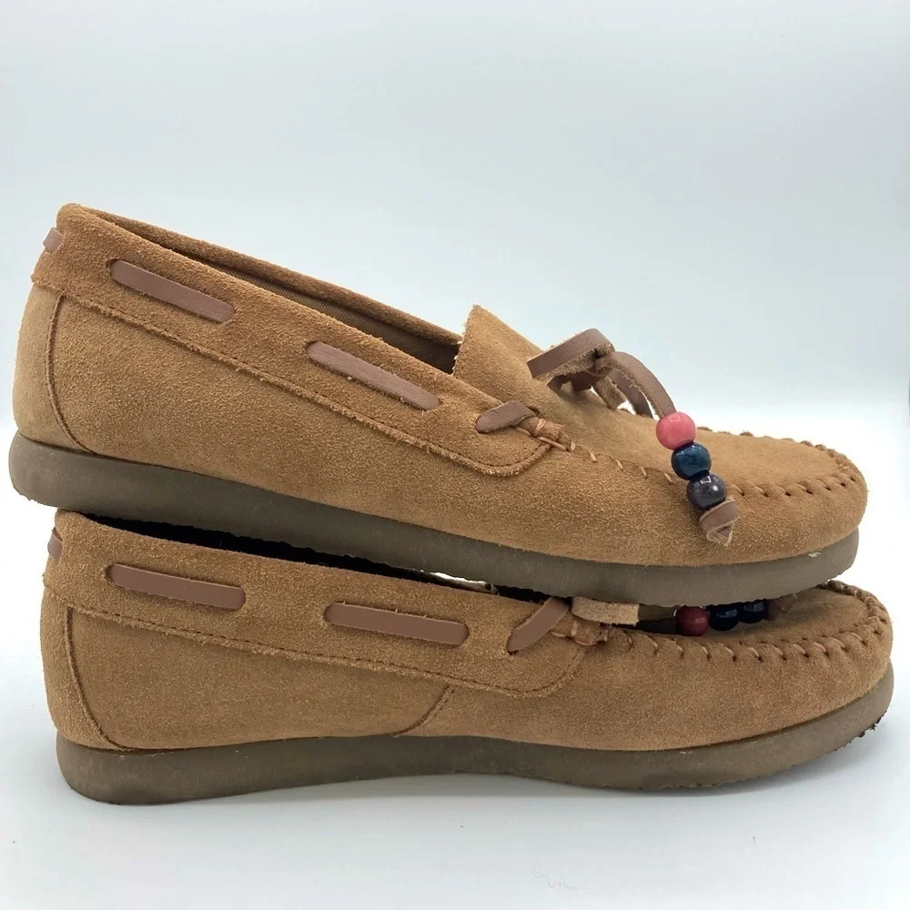 Zara suede moccasins, very good preowned‎ condition! Size 35- Kids 3.5 women’s 5